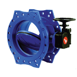 VANNE À PAPILLON DOUBLE EXCENTRIQUE DN 250 PN 10